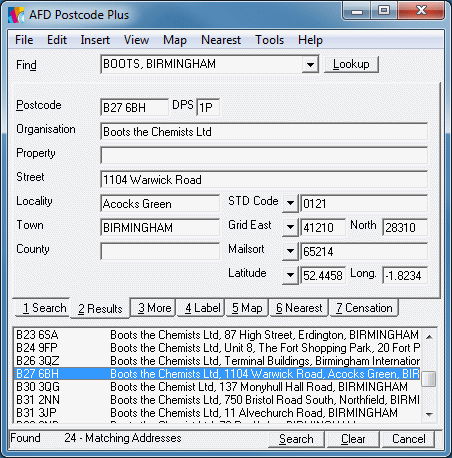 using the Find Box & Lookup
